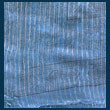 blue basic lurex tichel with pattern