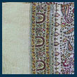 light green thin line fancy cotton tichel